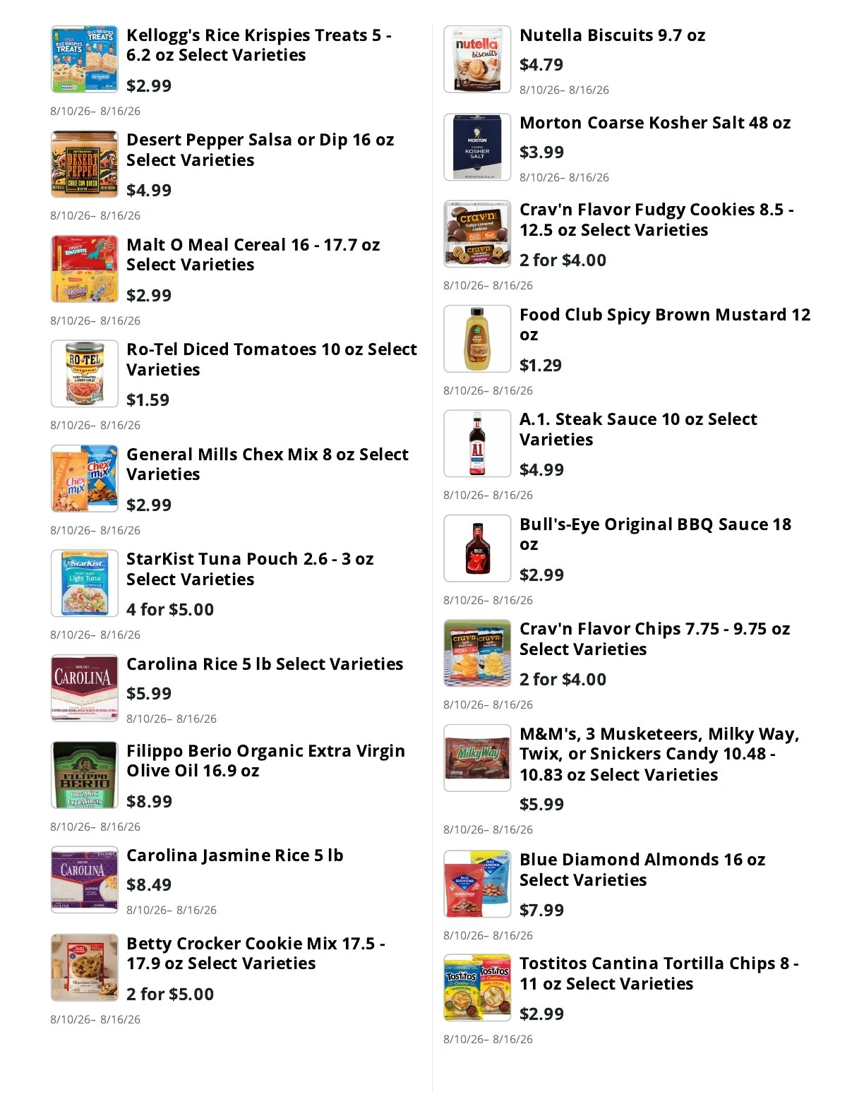 Kingdom Market flyer page 4
