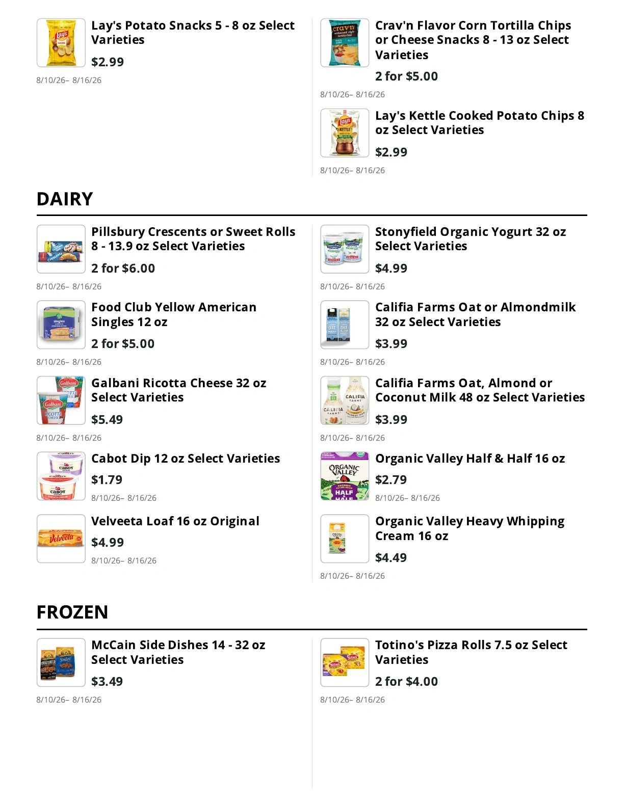 Kingdom Market flyer page 5