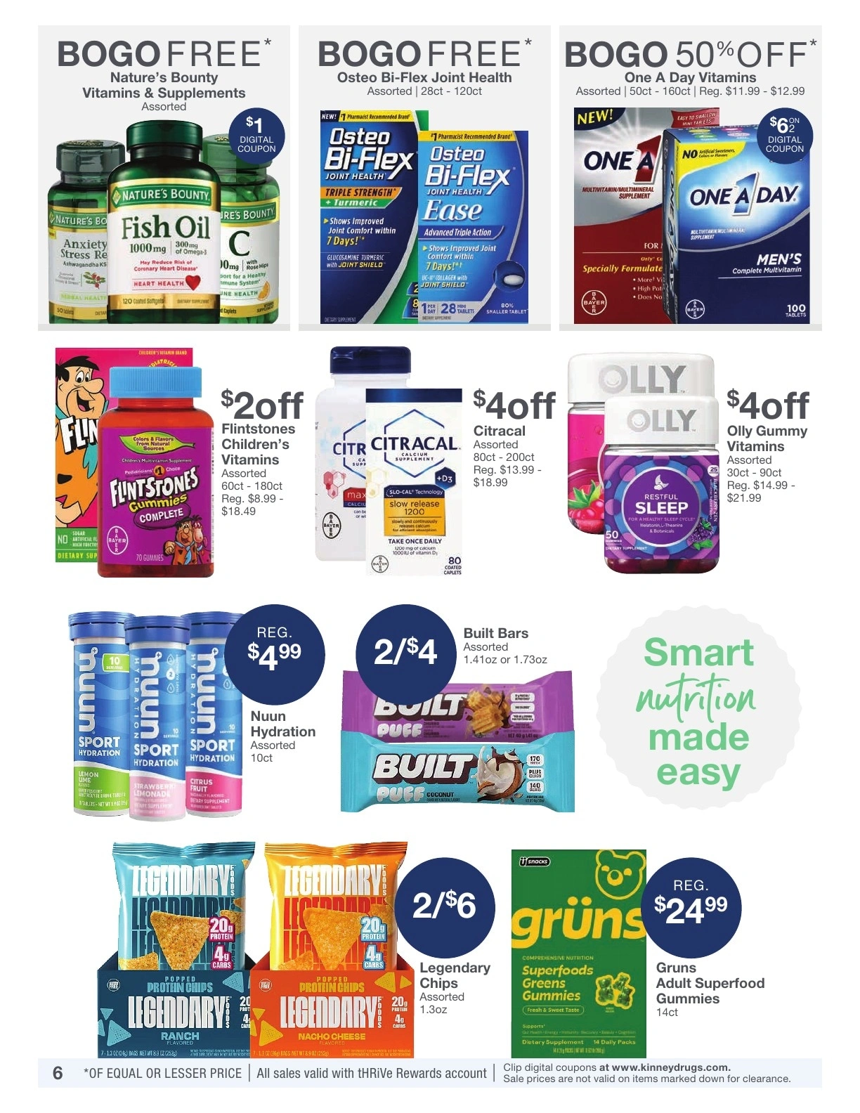 Kinney Drugs flyer page 6