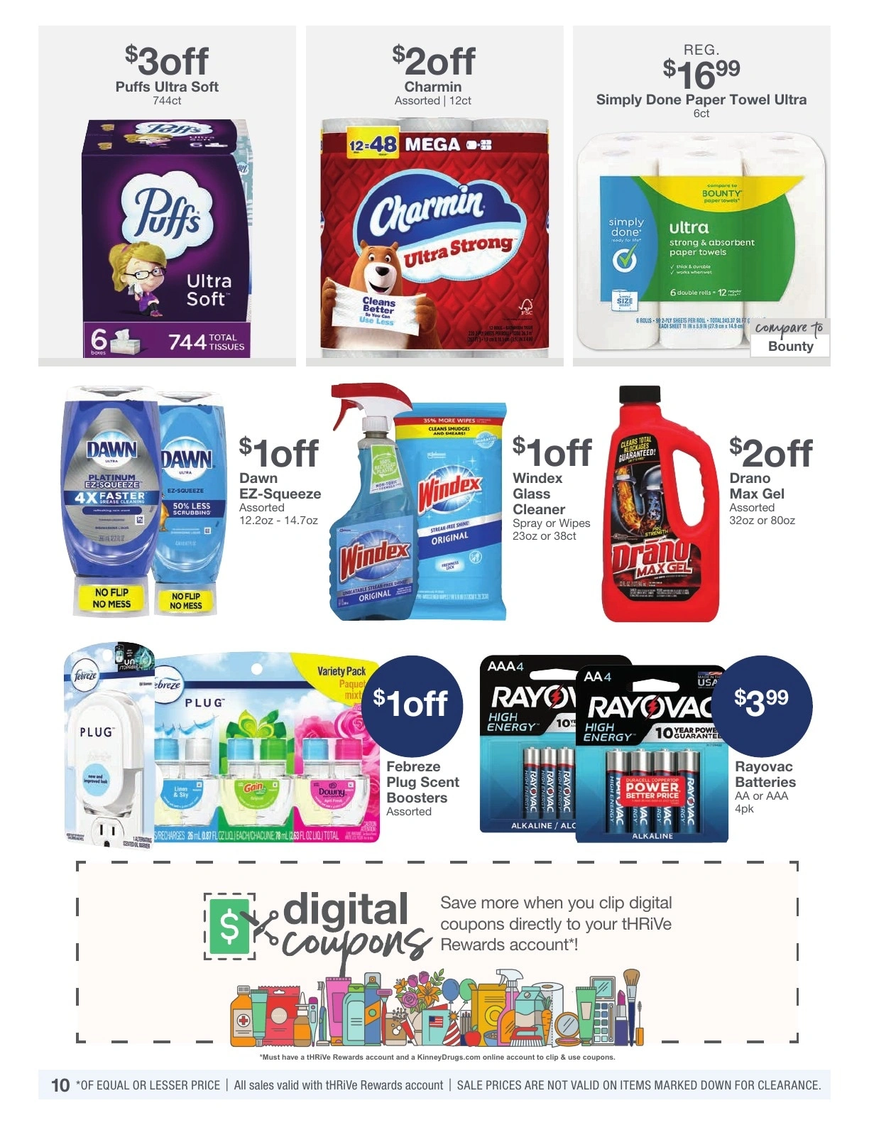 Kinney Drugs flyer page 10