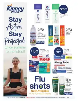 Kinney Drugs Weekly Ad