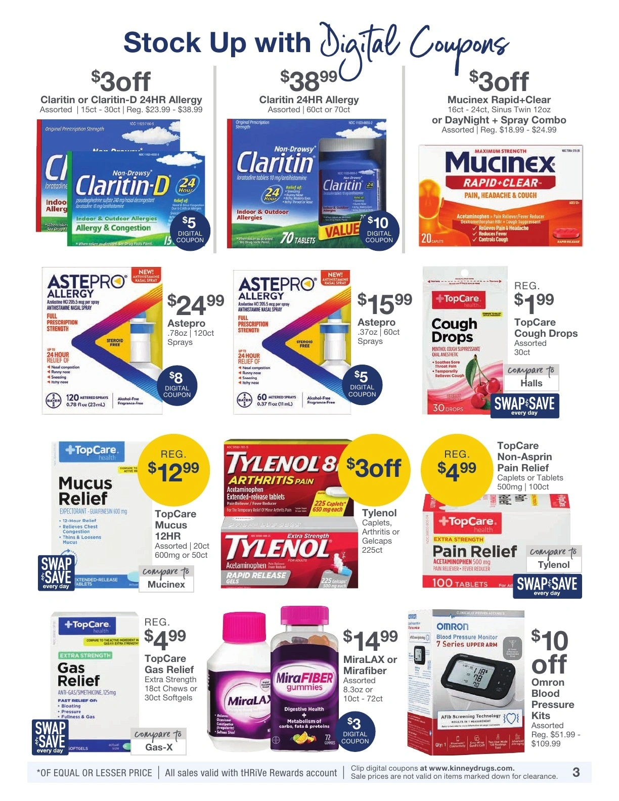 Kinney Drugs flyer page 3