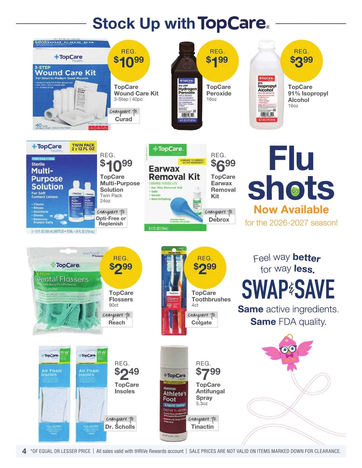 Kinney Drugs flyer page 4