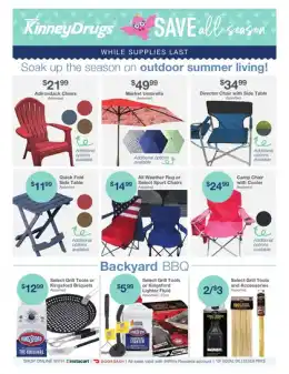 Kinney Drugs Outdoor Living