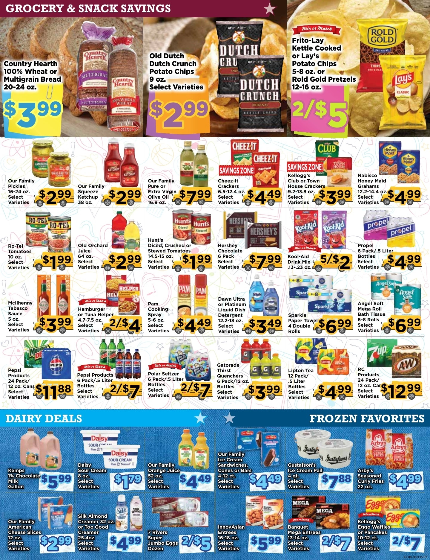 KJ's Fresh Market flyer page 3