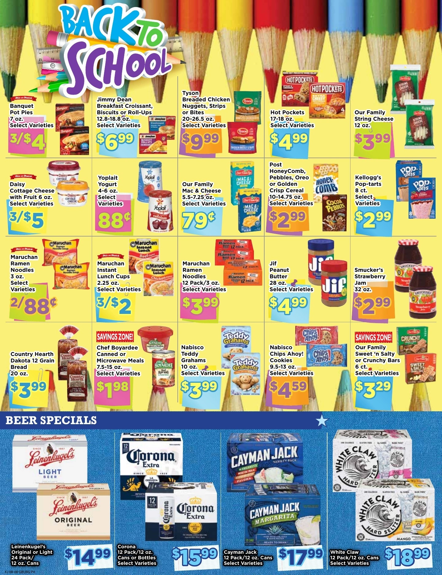KJ's Fresh Market flyer page 4