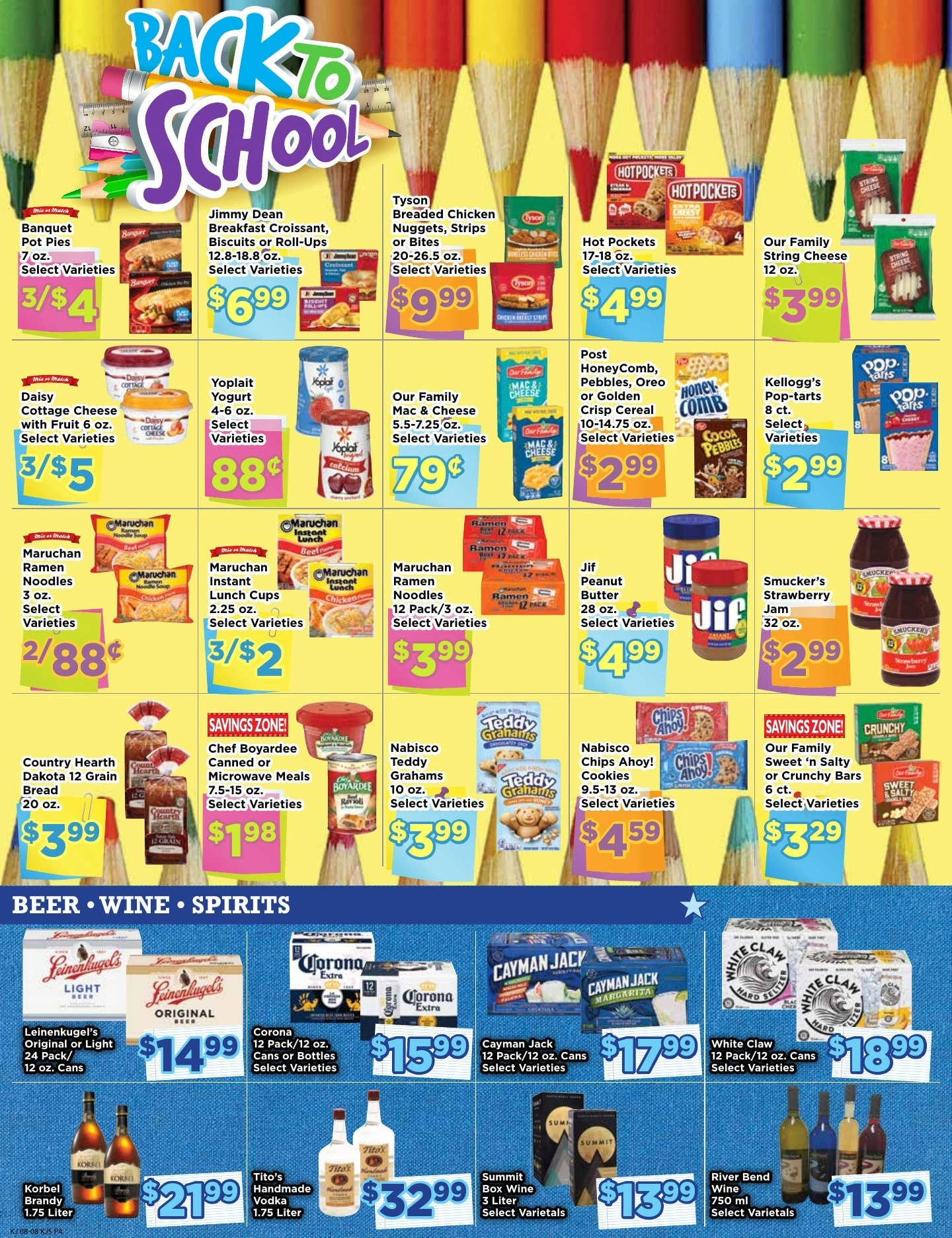 KJ's Fresh Market flyer page 4