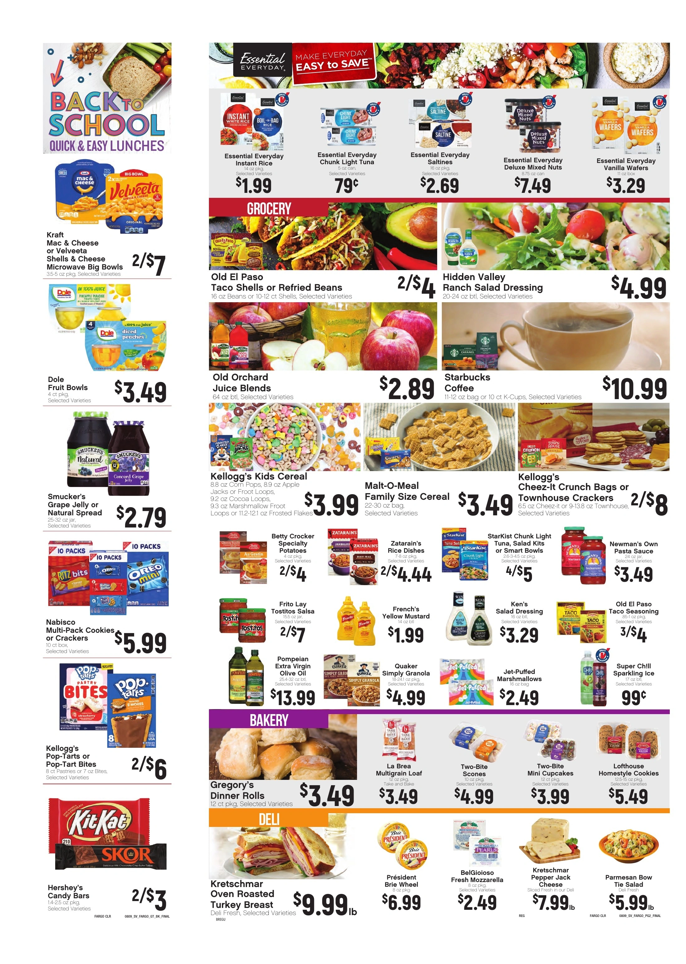 Krause's SuperValu flyer page 2
