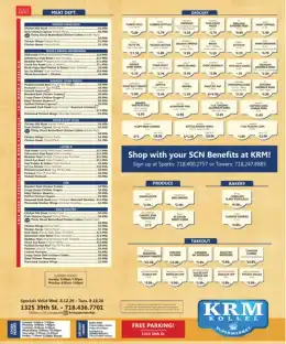 KRM Kollel Supermarket Weekly Ad