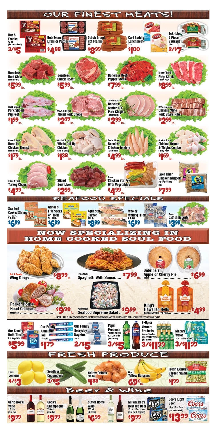 Lafayette Foods flyer page 2