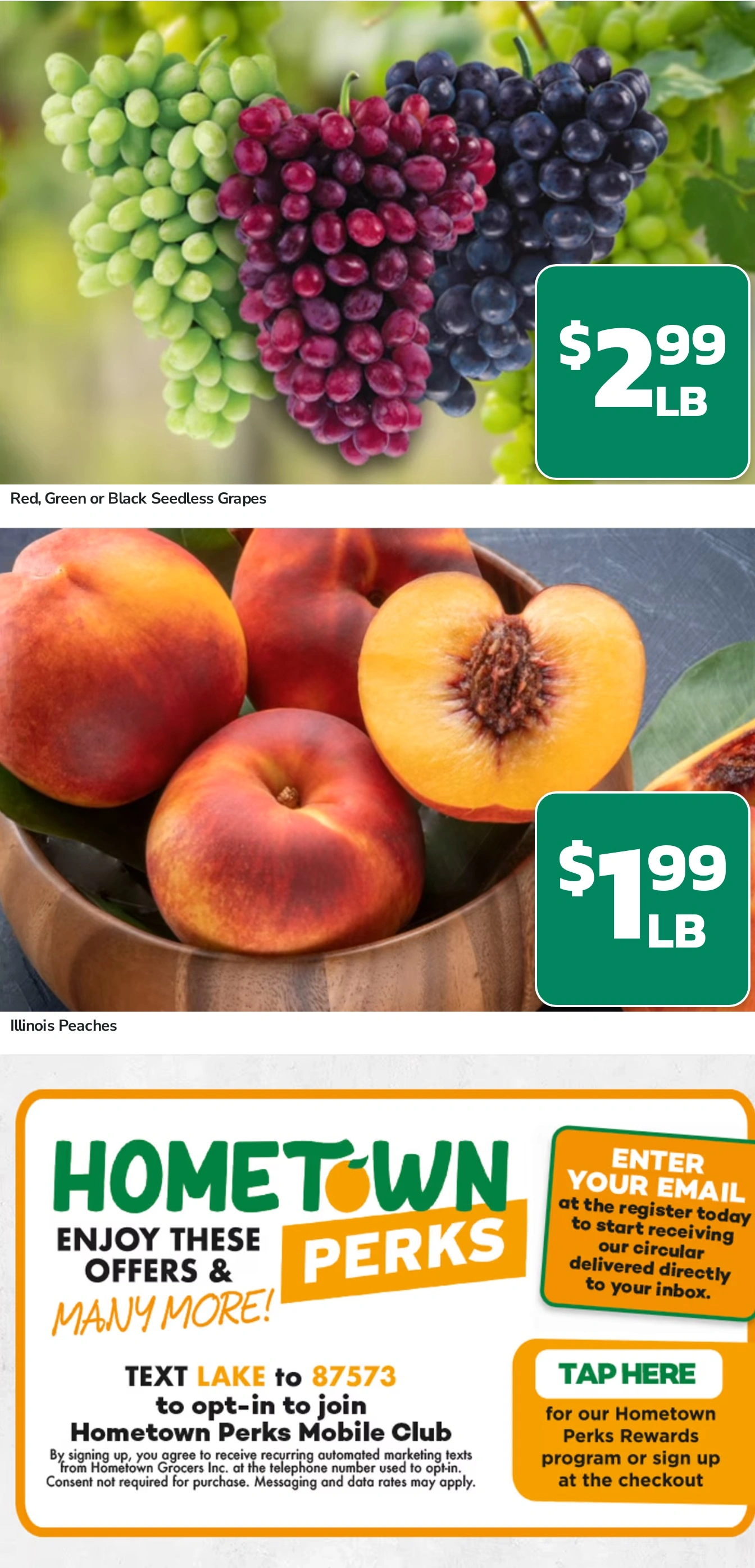 Lake Mills Market flyer page 3