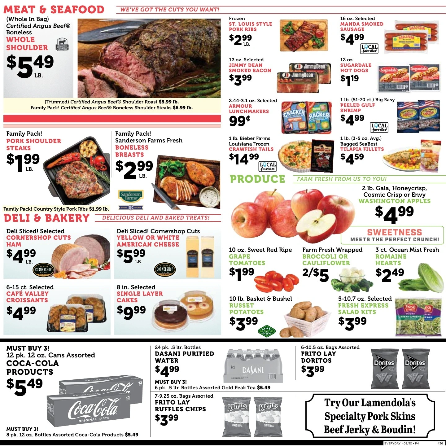 Lamendola's Supermarket flyer page 4
