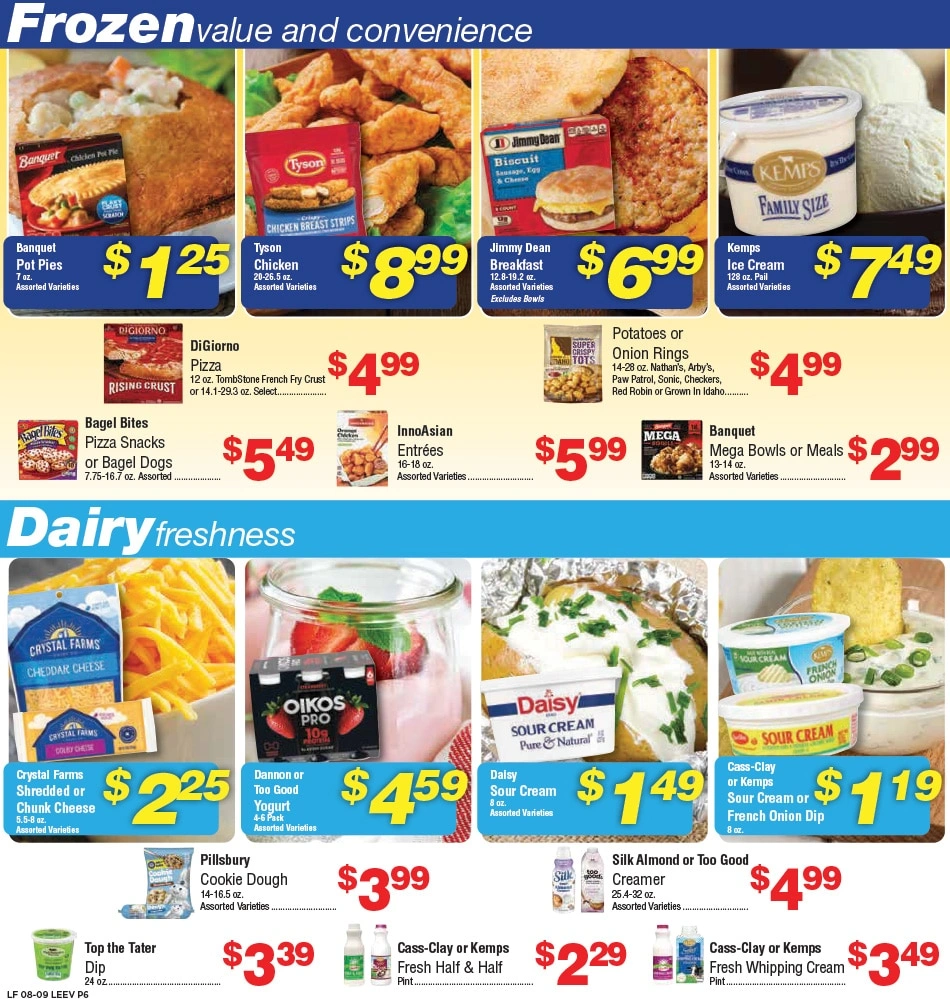Leevers Foods flyer page 5