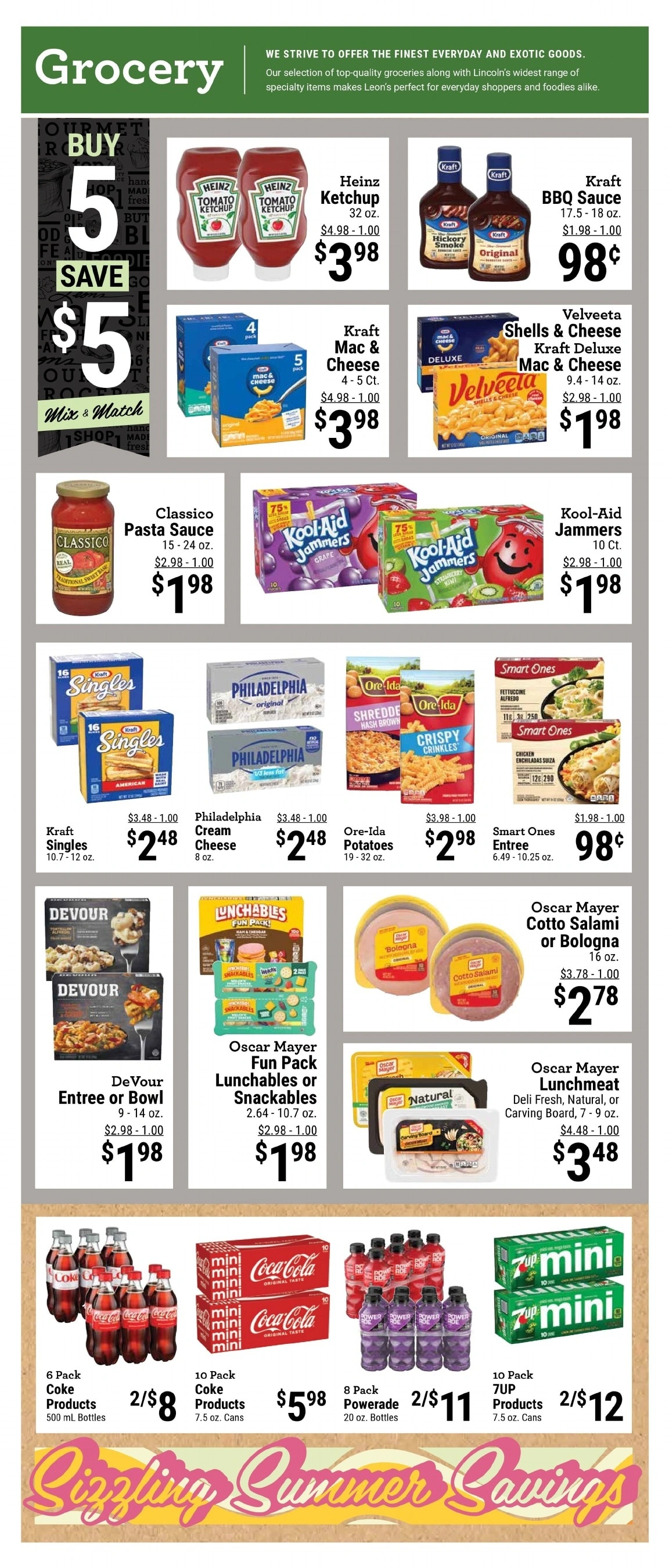 Leon's Gourmet Grocer flyer page 2