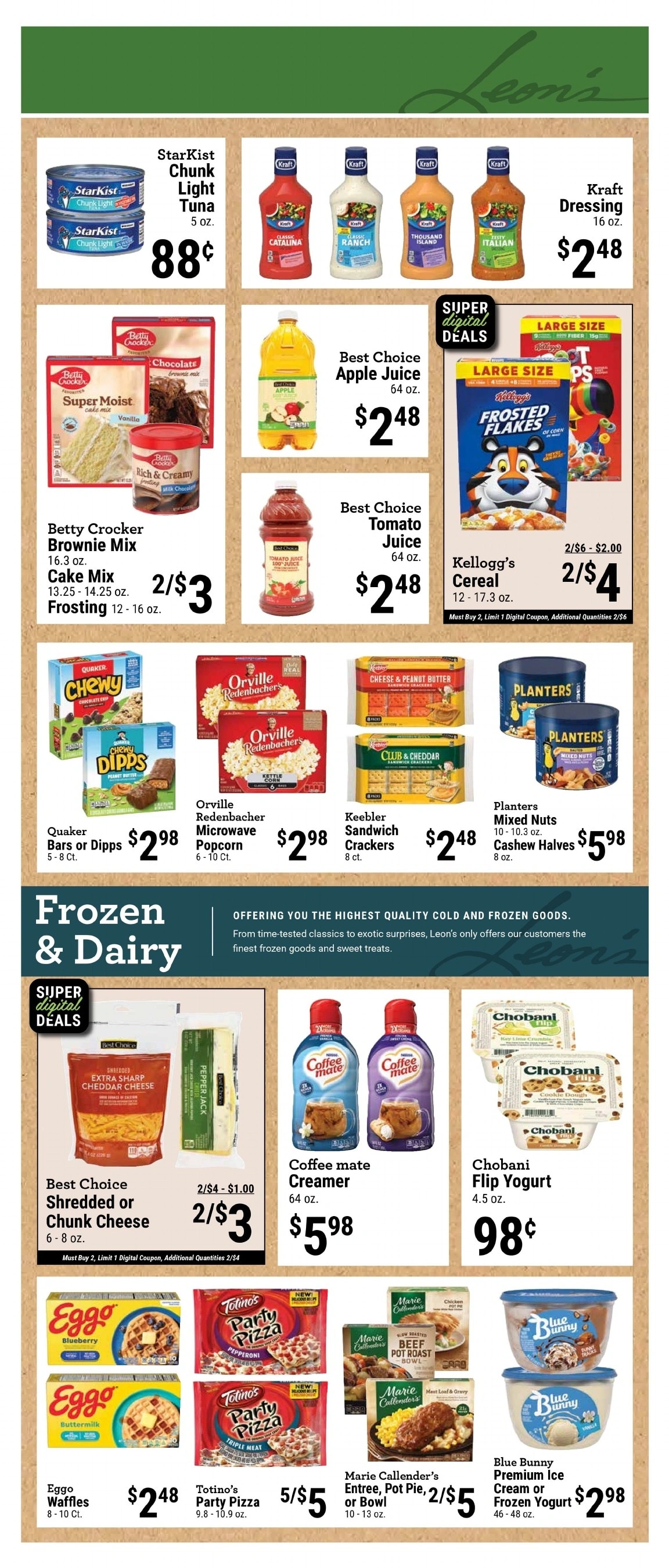 Leon's Gourmet Grocer flyer page 3