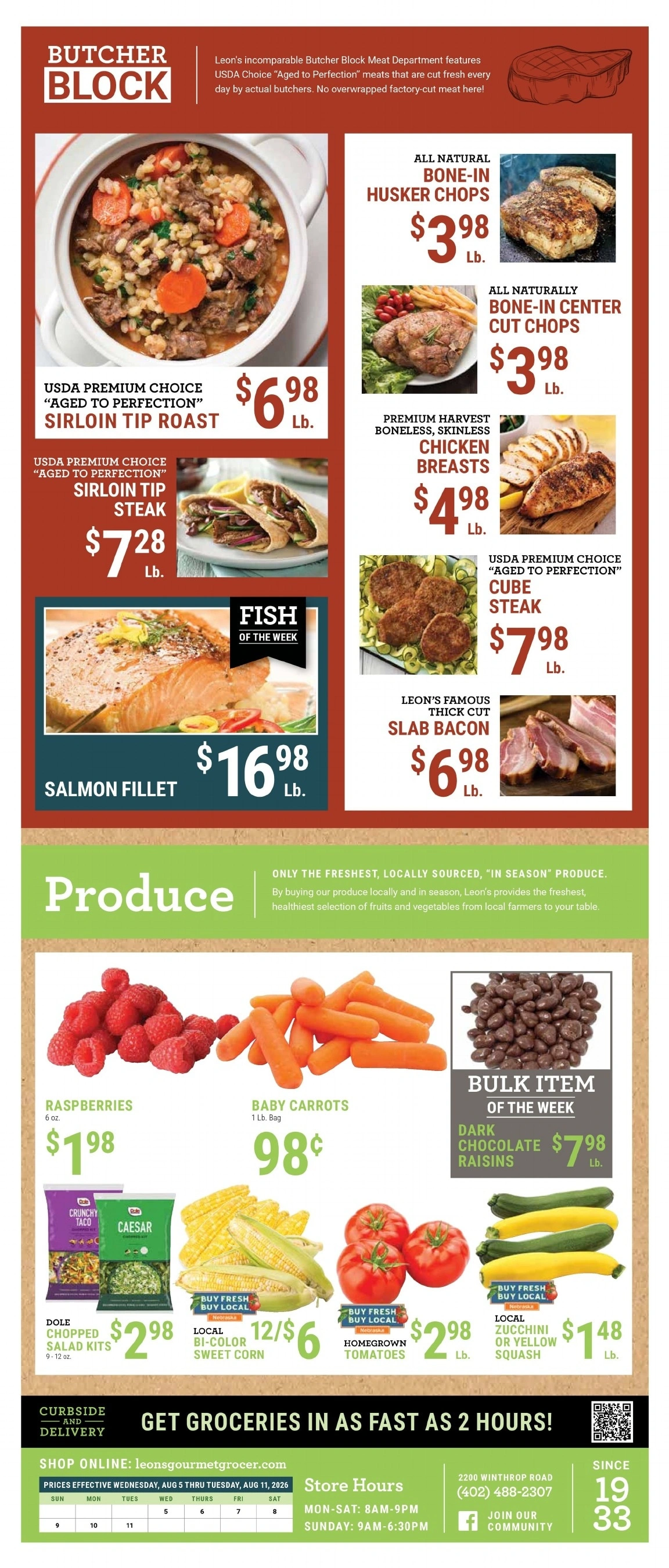 Leon's Gourmet Grocer flyer page 6