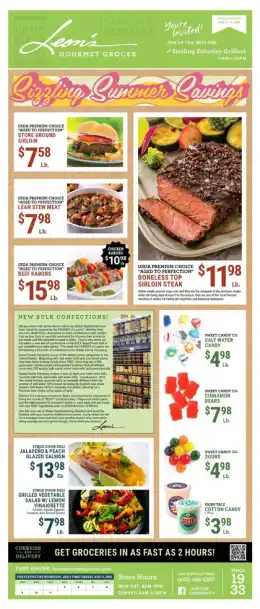 Leon's Gourmet Grocer Weekly Ad