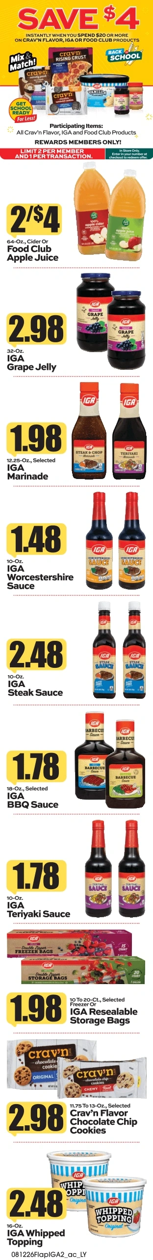 Leyo's Supermarket flyer page 2