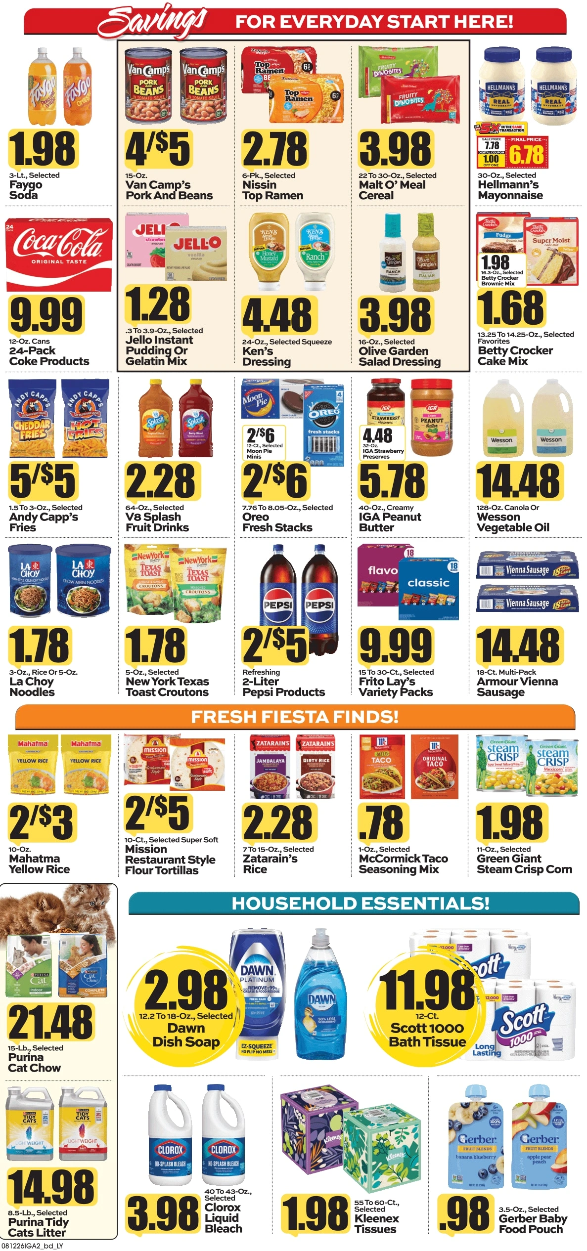 Leyo's Supermarket flyer page 4