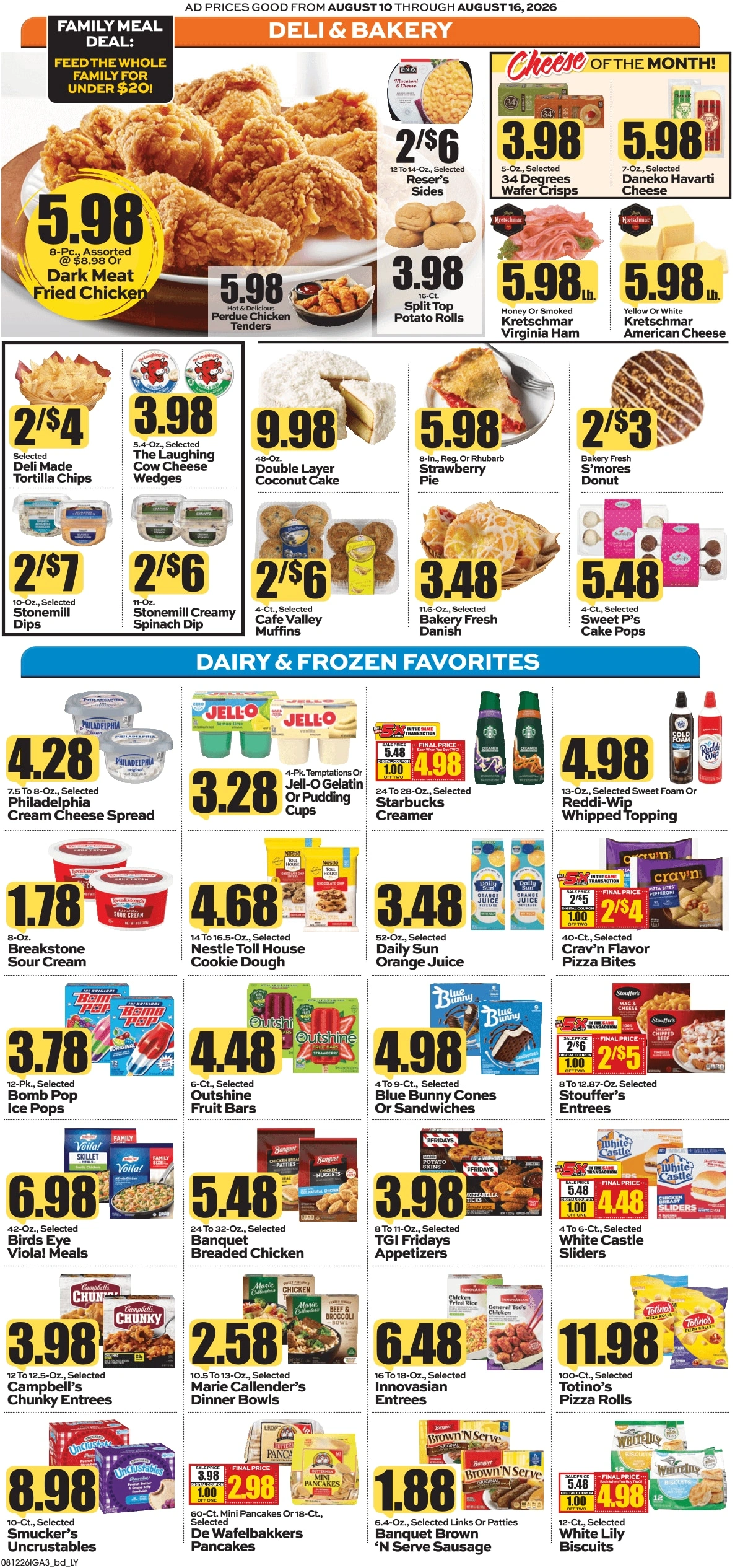 Leyo's Supermarket flyer page 5