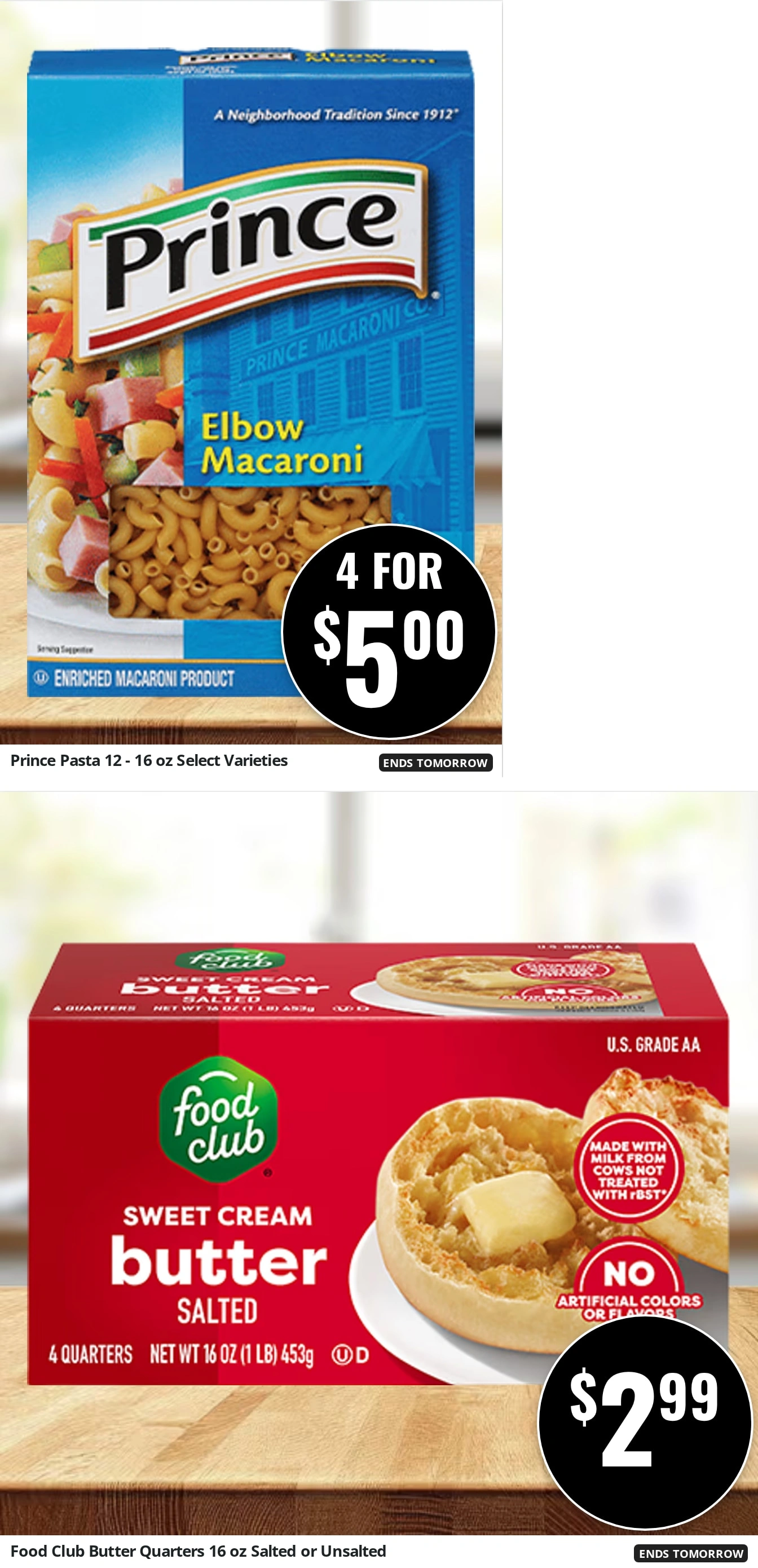 Lincoln's Country Store flyer page 4