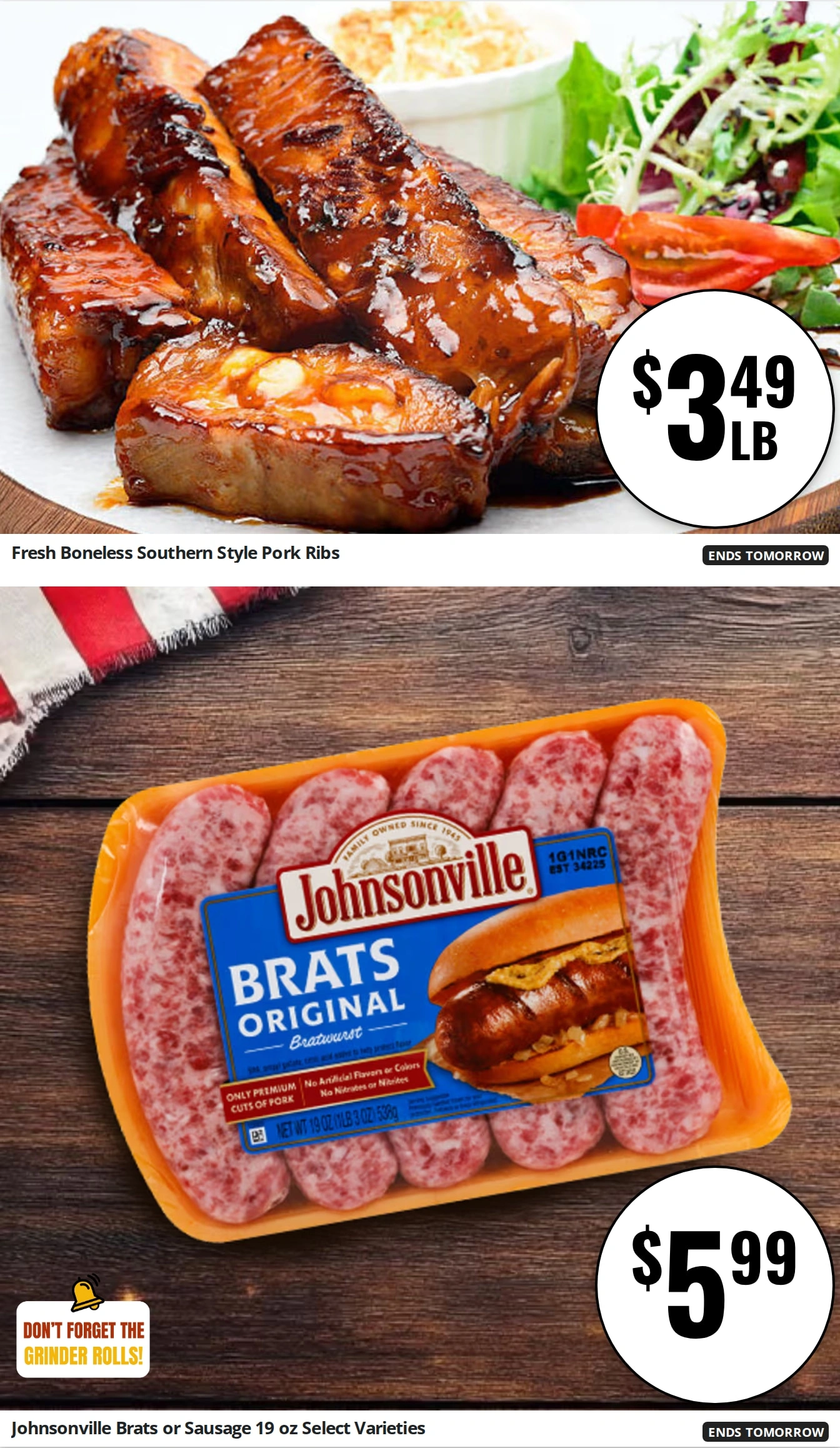Lincoln's Country Store flyer page 7