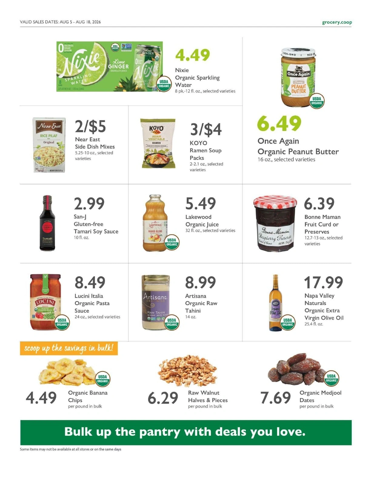 Littleton Food Co-op flyer page 7