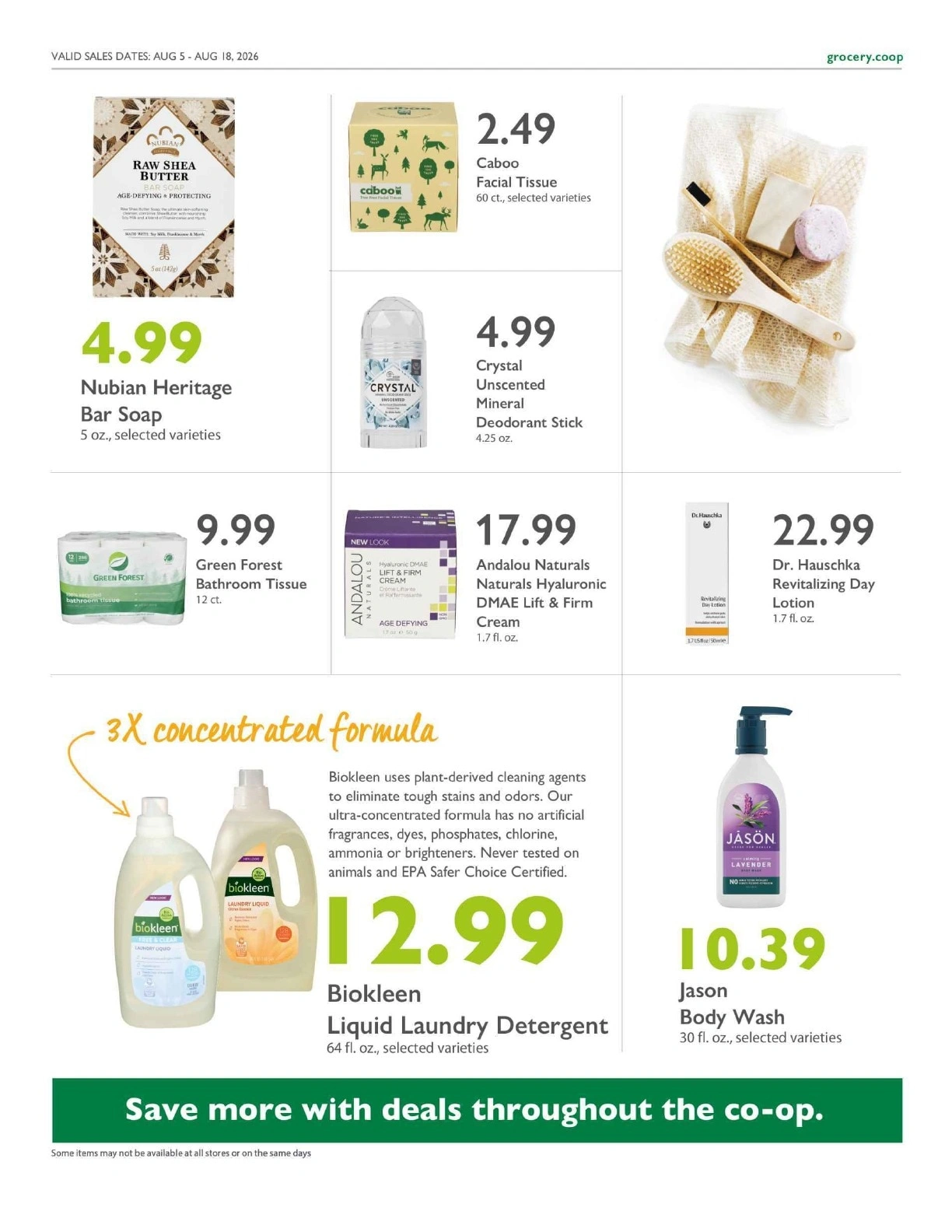 Littleton Food Co-op flyer page 15