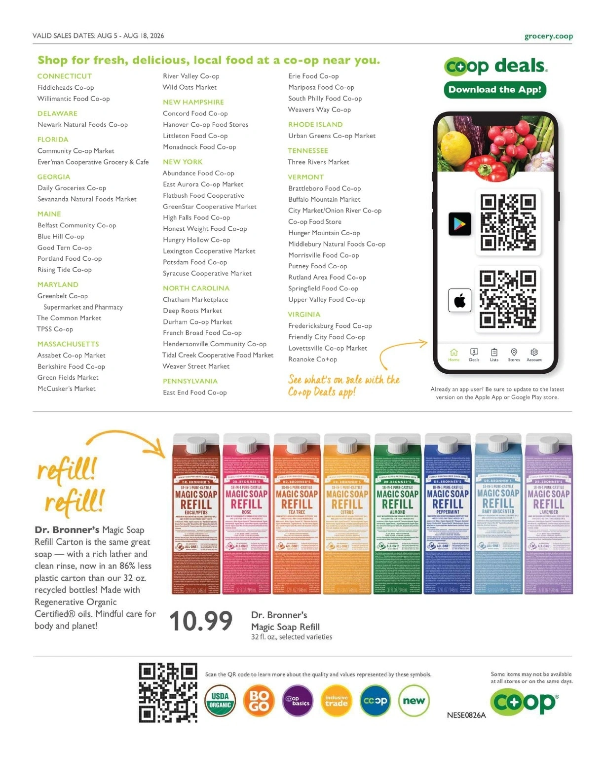 Littleton Food Co-op flyer page 16