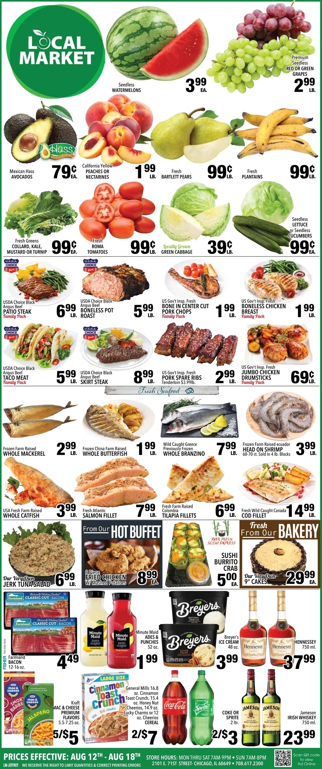 Local Market Foods flyer page 1