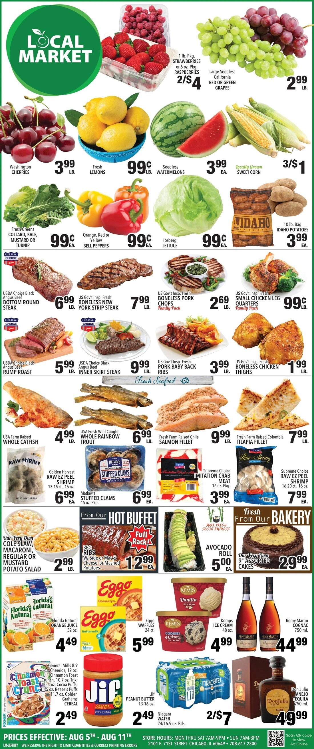 Local Market Foods flyer page 1