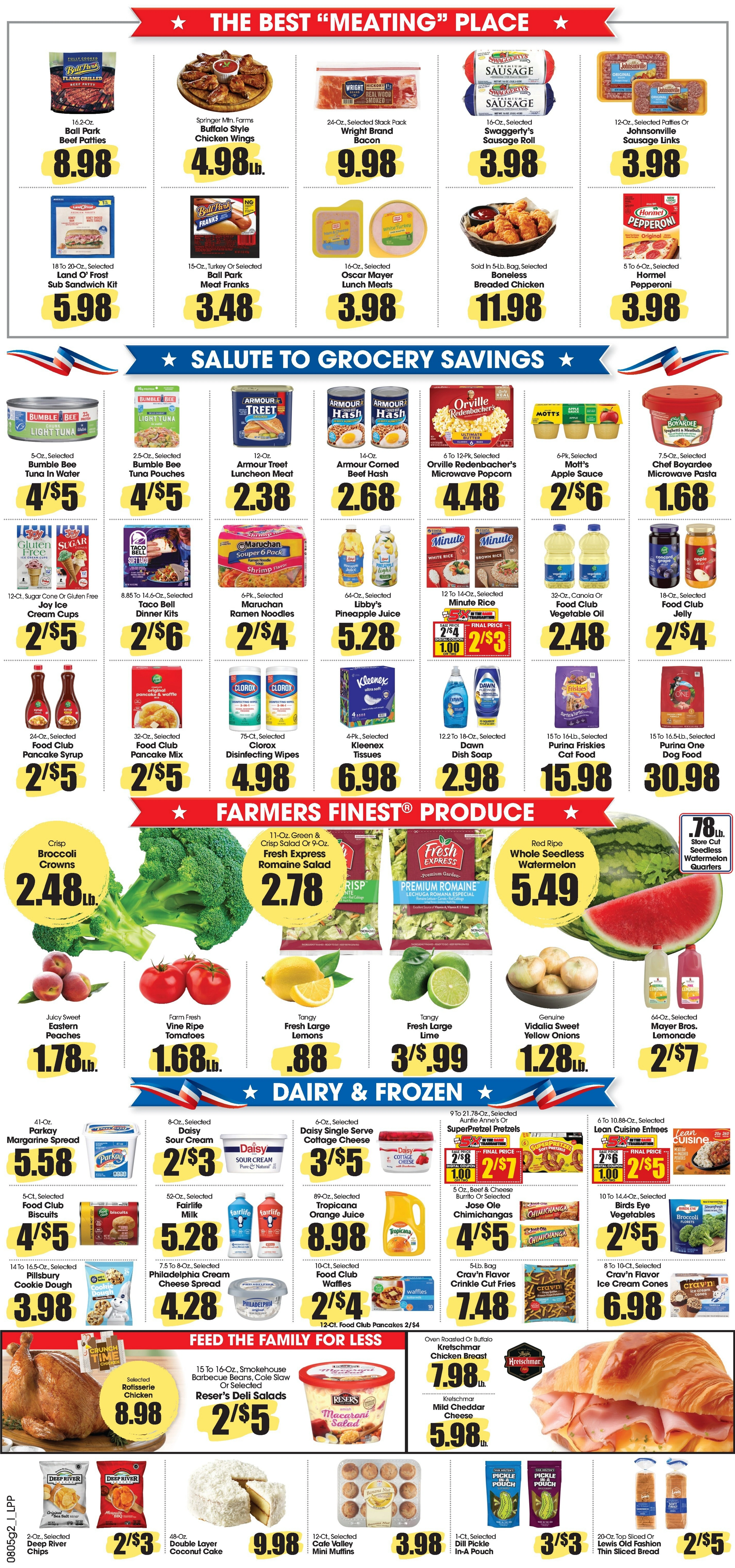 Long's Pic Pac flyer page 4