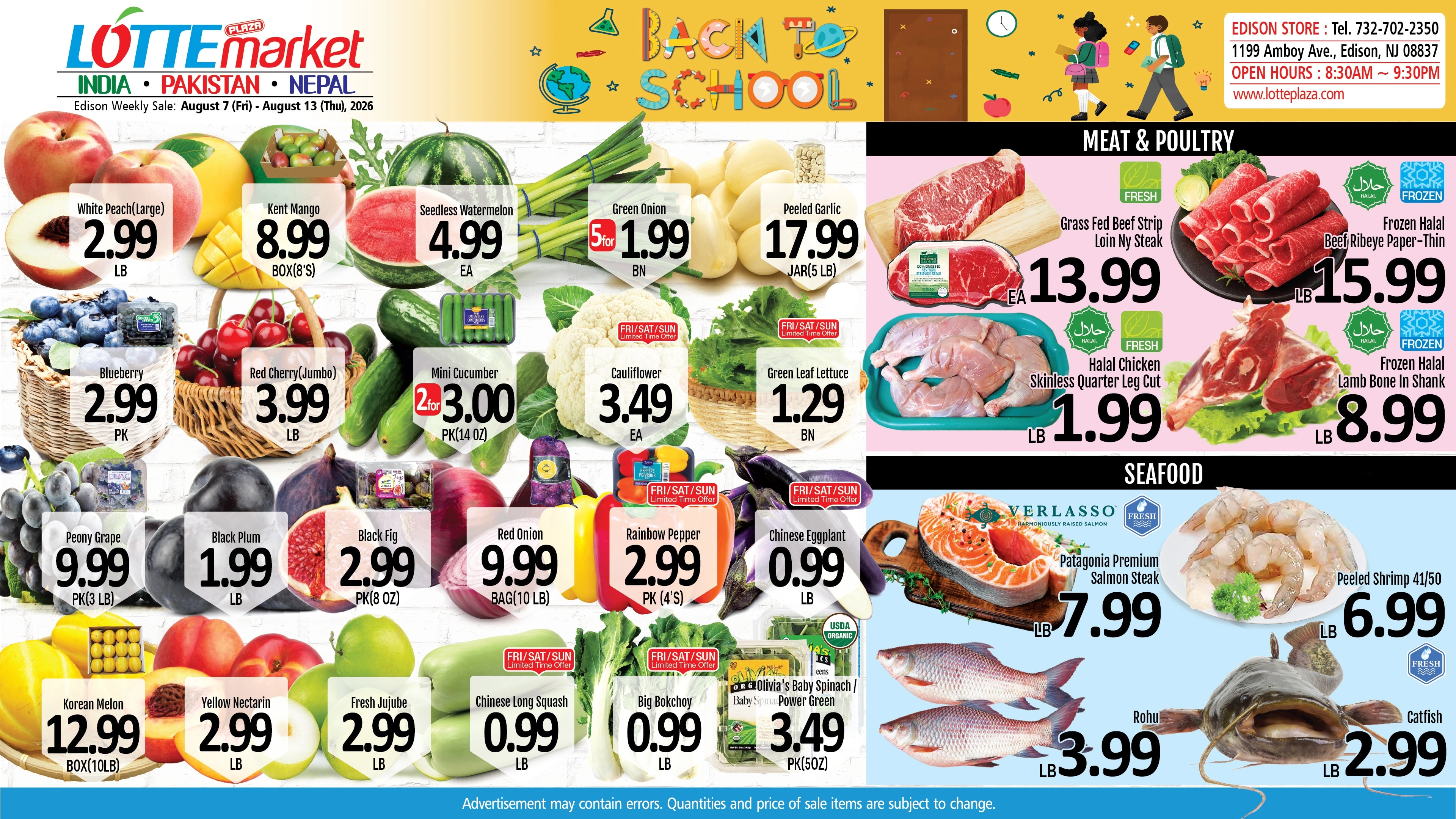 Lotte Plaza Market flyer page 1