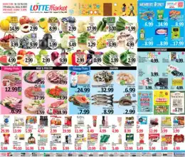 Lotte Plaza Market Korean and English Weekly Ad