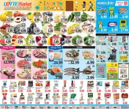 Lotte Plaza Market Korean and English Weekly Ad