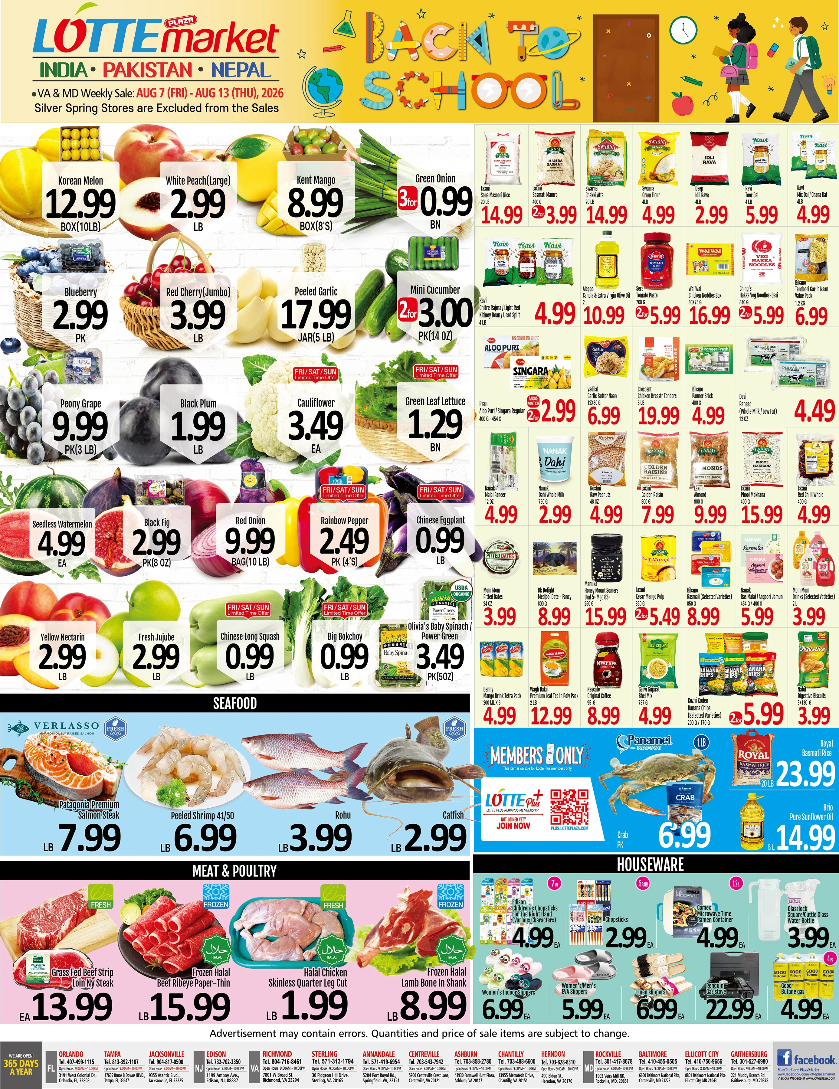Lotte Plaza Market flyer page 1