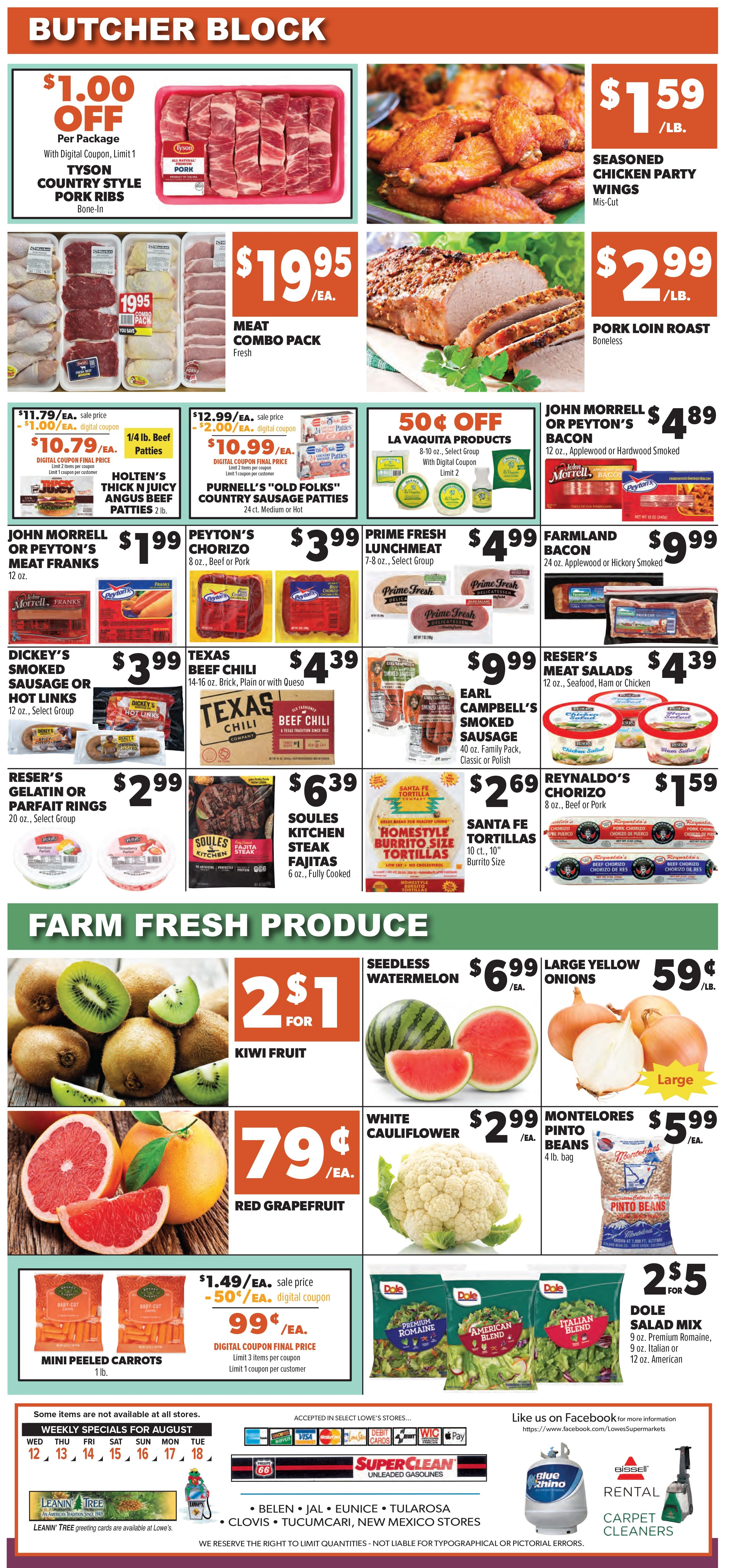 Lowe's Market flyer page 4