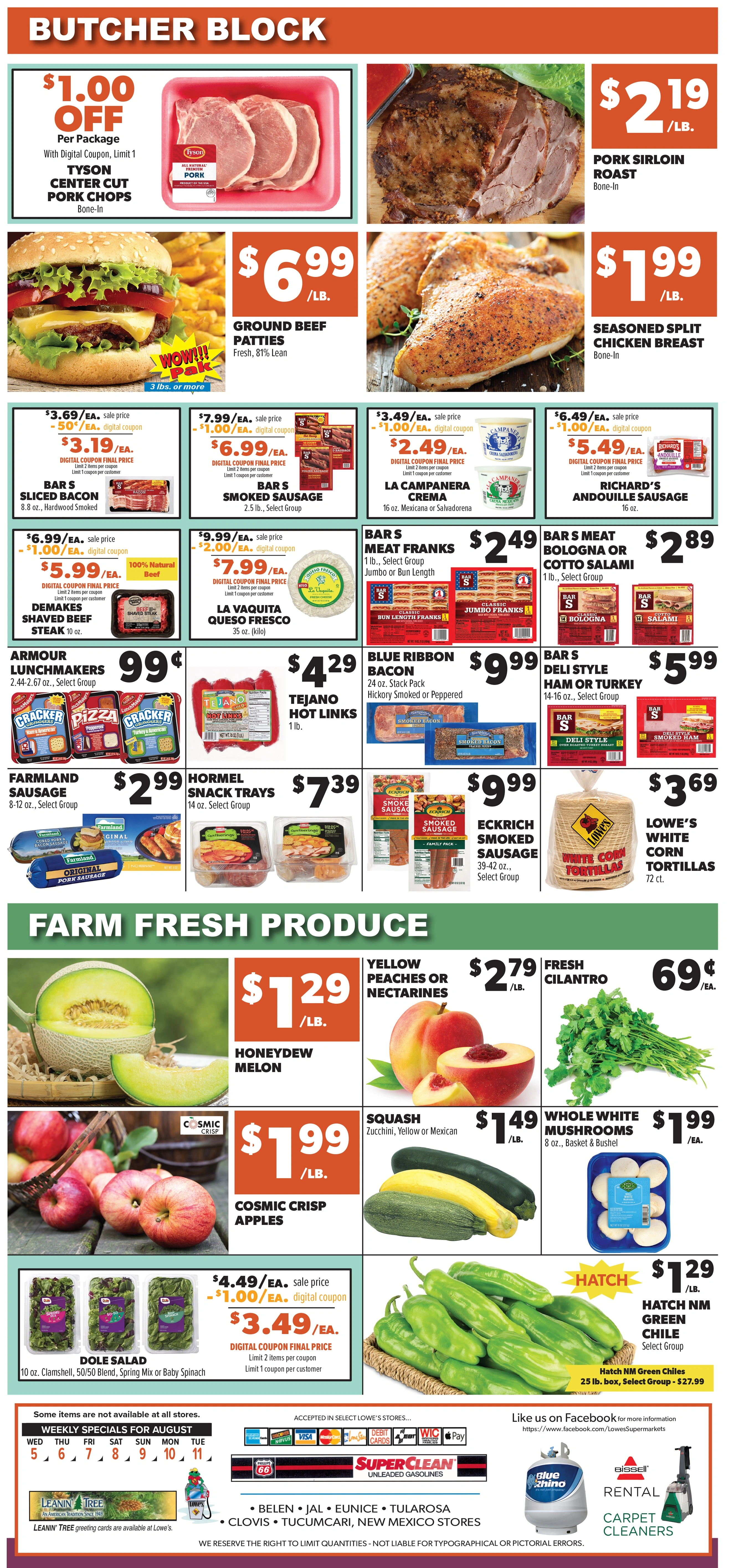 Lowe's Market flyer page 4