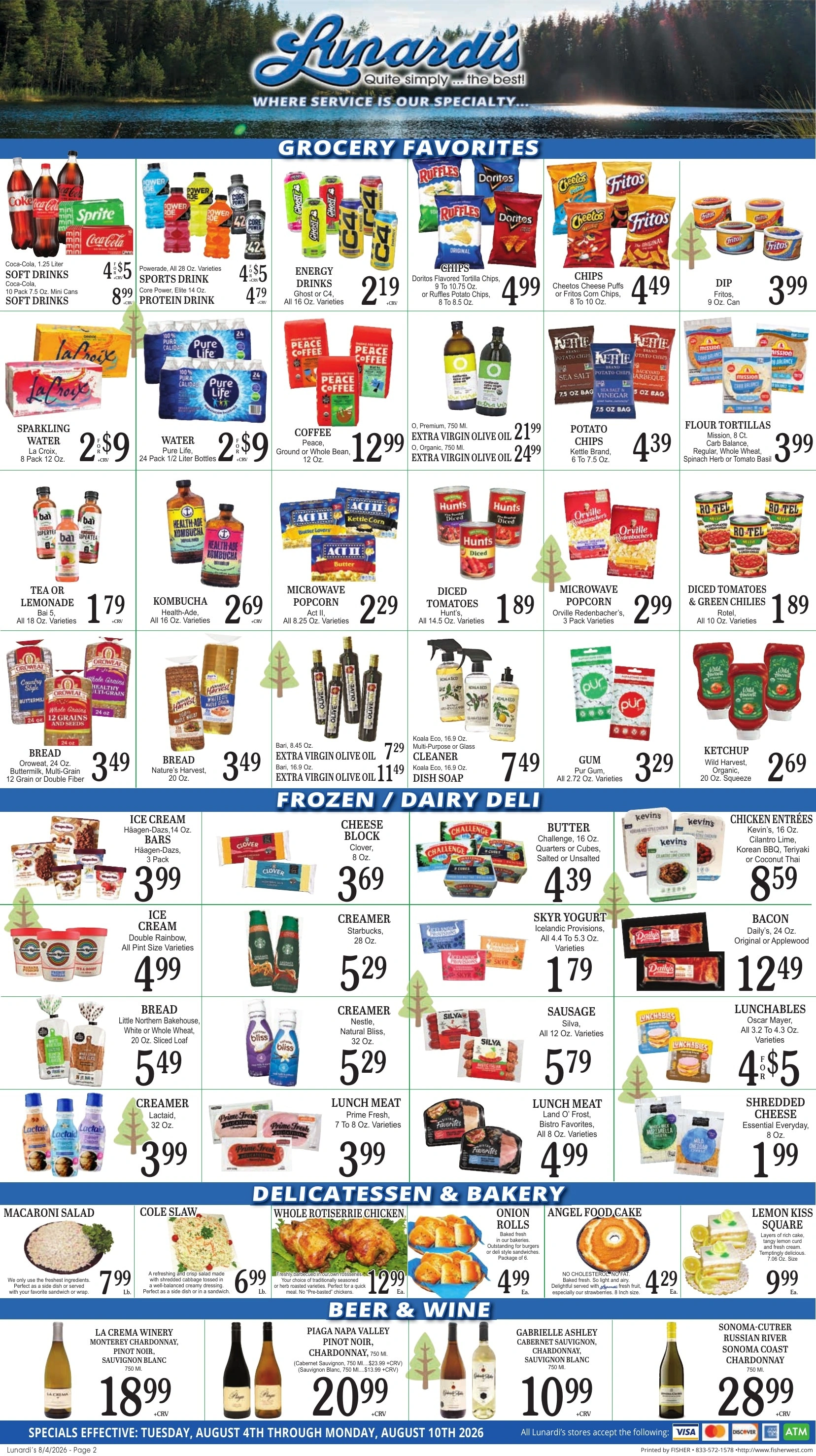 Lunardi's Markets flyer page 2