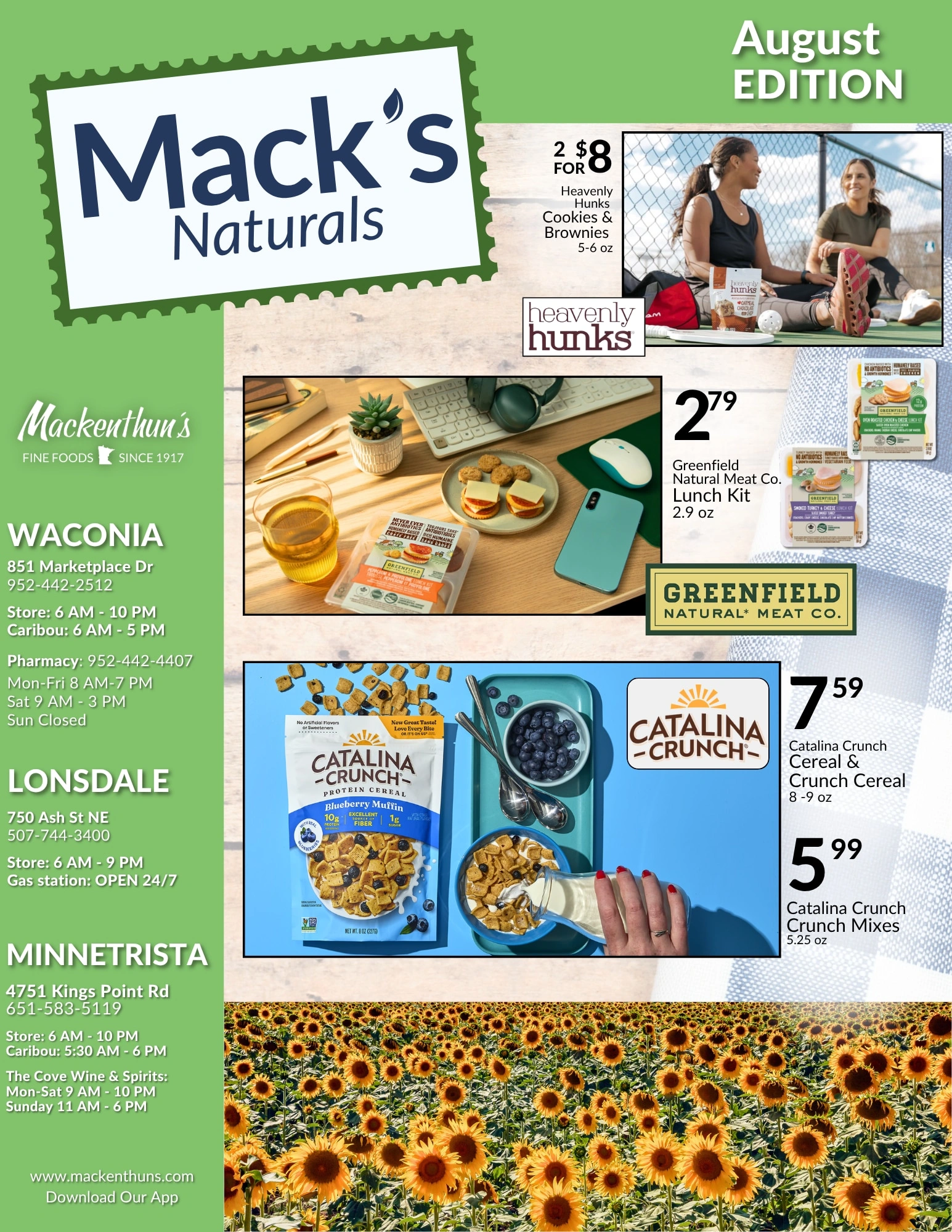 Mackenthun's flyer page 1