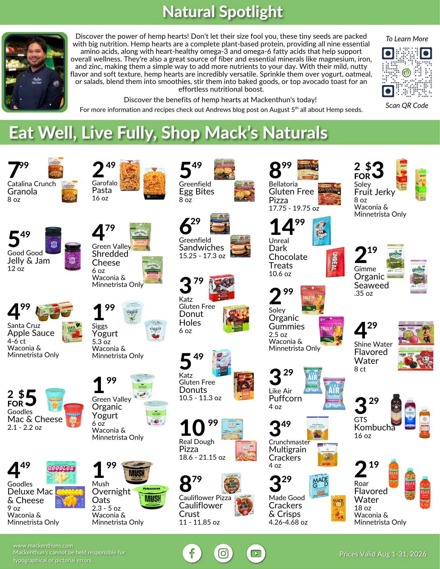 Mackenthun's flyer page 2
