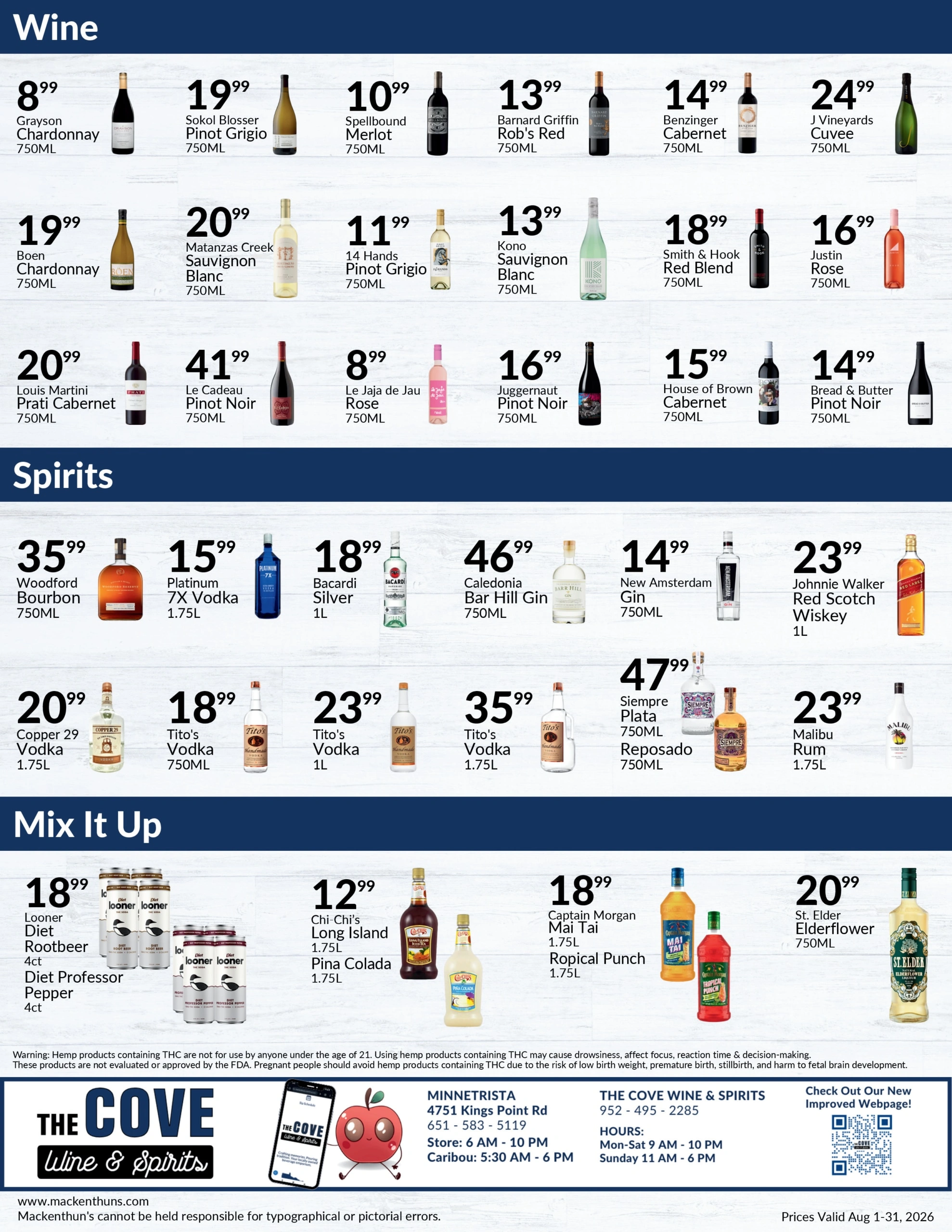 Mackenthun's flyer page 2