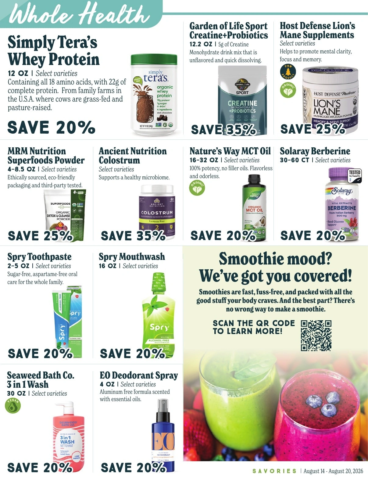 Market of Choice flyer page 5