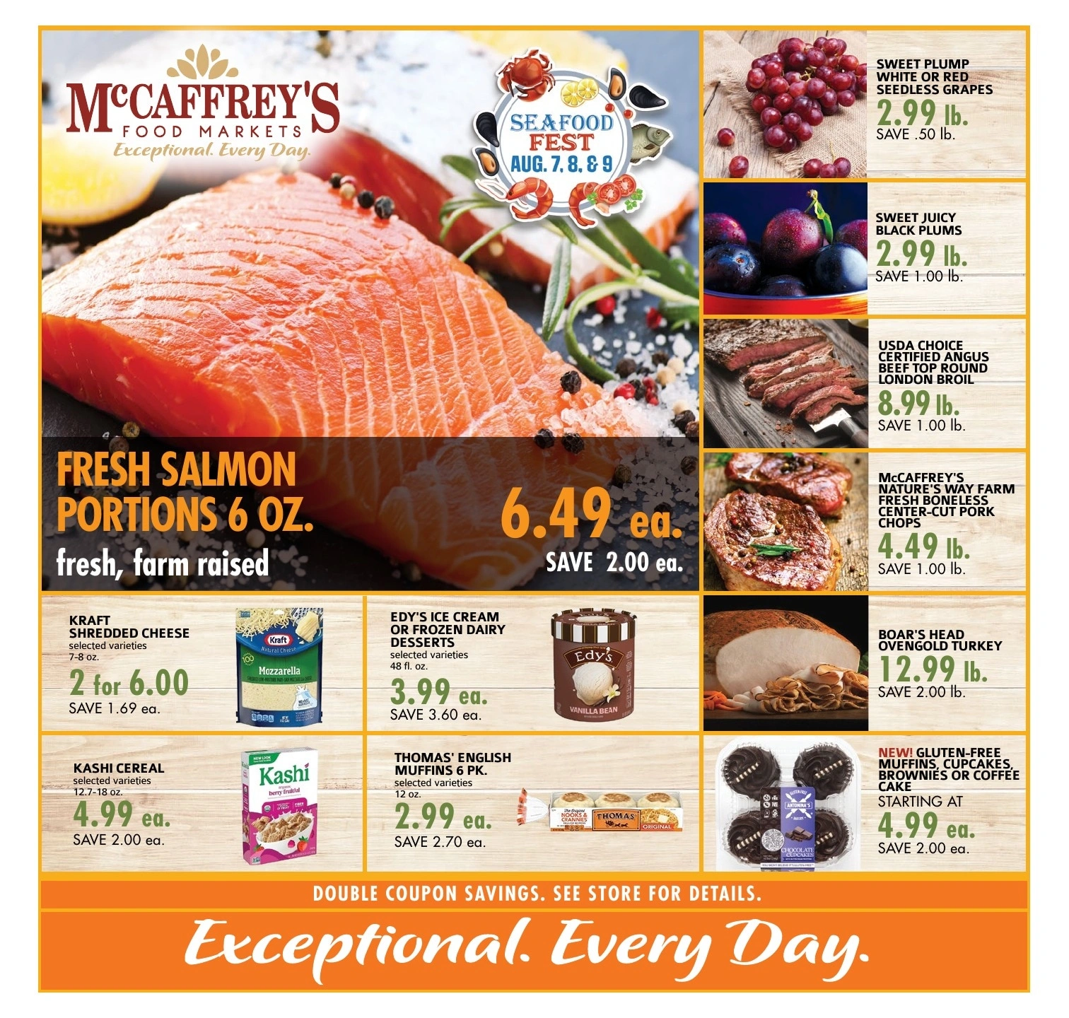 McCaffrey's Food Markets flyer page 1