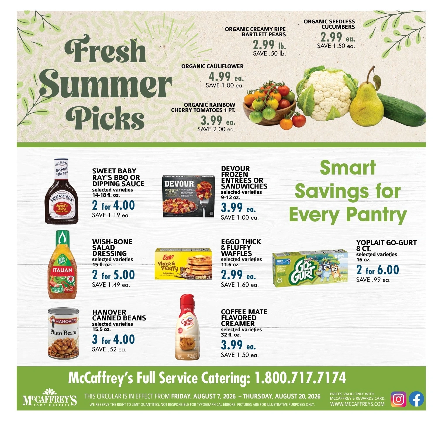 McCaffrey's Food Markets flyer page 4
