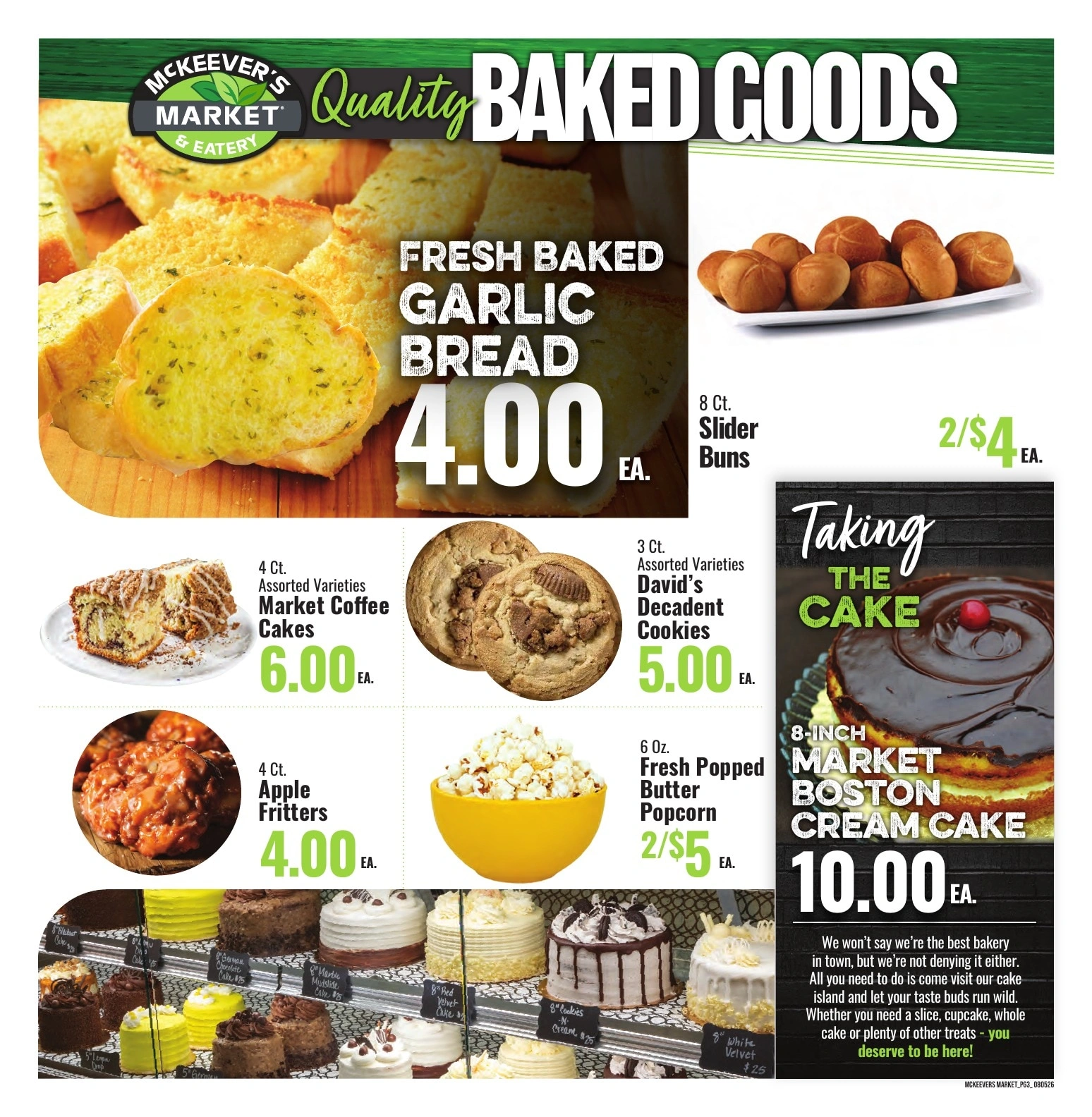 McKeever's Market & Eatery flyer page 3