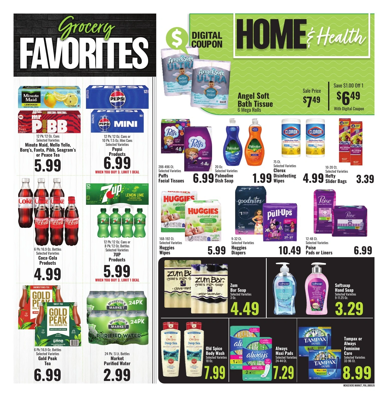 McKeever's Market & Eatery flyer page 6
