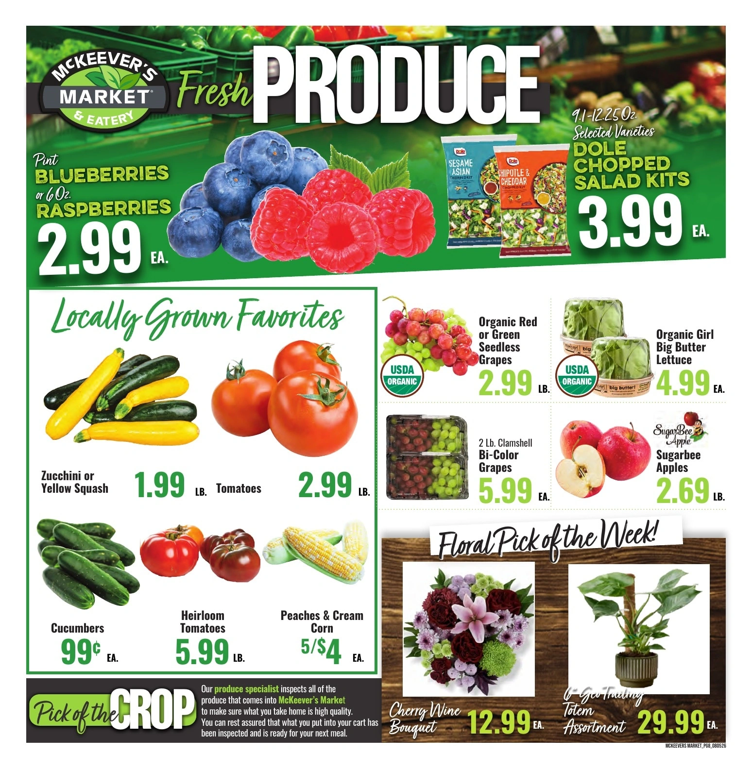 McKeever's Market & Eatery flyer page 8