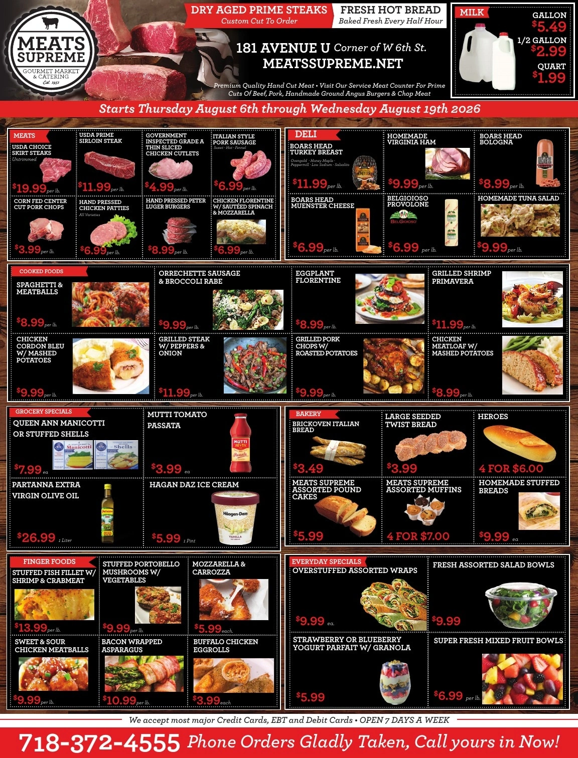 Meat Supreme flyer page 1