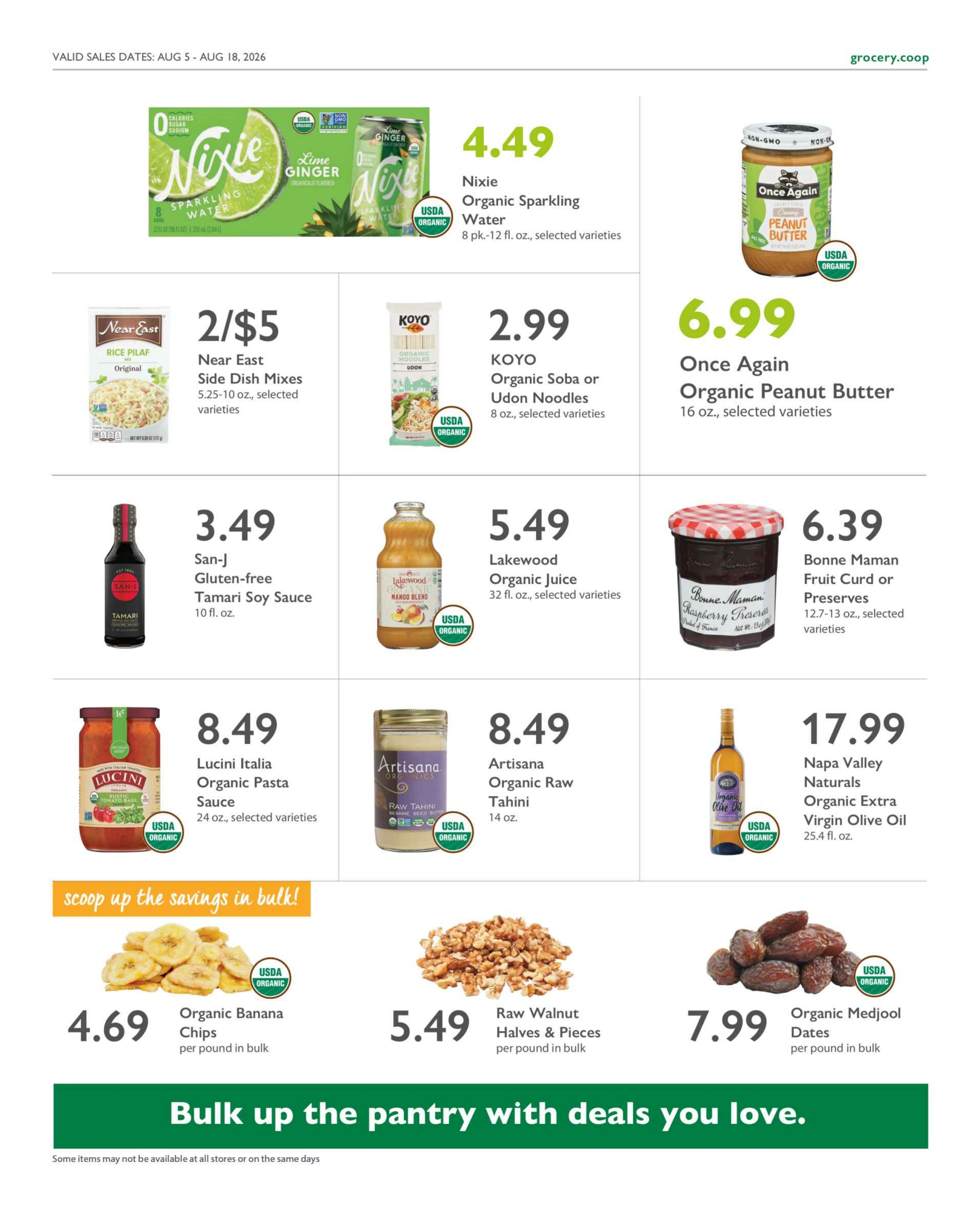 Medford Food Co-op flyer page 7